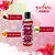 Globus Naturals Red Wine Refreshing Body Wash Enriched with Peach and Almond, Suitable for all skin type,100 ml