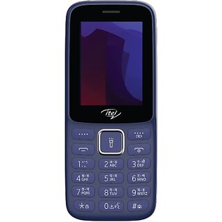                       Itel It5029 (Dual Sim ,2.4 Inch Display, 1200 mAh Battery, Deep Blue)                                              