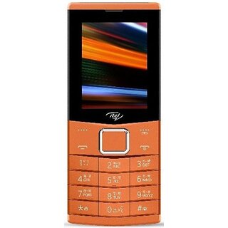                       Itel Power 430 (Dual Sim ,2.4 Inch Display, 2500 mAh Battery, Orange)                                              