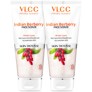                       VLCC Indian Berberry Face Scrub - 80 g ( Pack of 2 )                                              