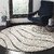 GALLERY HOME Silky Smooth Anti-Skid Shaggy Round Carpet with 2 inch Thickness (9 x 9 Round, Beige H3)