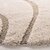 GALLERY HOME Silky Smooth Anti-Skid Shaggy Round Carpet with 2 inch Thickness (3 x 3  Round, Beige H4)