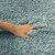 GALLERY HOME Silky Smooth Anti-Skid Shaggy Round Carpet with 2 inch Thickness (6 x 6  Round, Blue S3)
