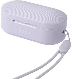 RAT Dart Series Earbuds TWS| Environmental Noise Cancellation with Mic, 32 Hours Playtime with Speed Charge| IPX4 Water Resistance, Smooth Touch Controls & Voice Assistant Bluetooth In Ear Earbuds- Grey
