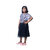 Black Party Wear A-Line Dress