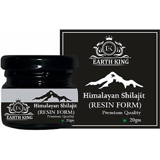                       EARTH KING Himalayan Shilajit/Shilajit Resin (Semi Liquid) Strength, Stamina - 20Gm                                              