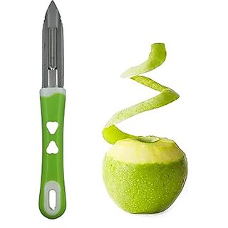                       ANSHEZ Double Edged Blade Fruit and Vegetable Peeler Pack of 2                                              