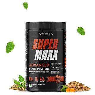                       Ayuvya SuperMaxx I Protein Supplement I Increase muscle-mass I 500gm                                              