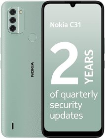 Nokia C31, (4 GB RAM, 64 GB Storage, mint)