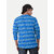 Men Blue Striped textured Pullover relaxed Sweatshirt