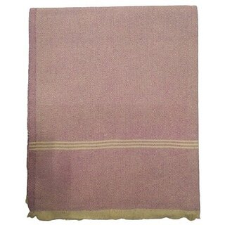                       Khaadibhandar by Charmiskids Embroidered King Throw for  AC Room (Cotton, Pink)                                              