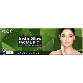                       VLCC Salon Series Instaglow Facial Kit - 6 Facials - 252 g - For Instant Glow                                              