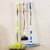 ANSHEZ Plastic Sticky Mop Holder  Anti- Slip Multifunction Self Adhesive Broom/Wiper Holder Wall Mounted Pack of 3