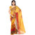 Kashvi Sarees Faux Georgette Yellow  Multi Colored Printed Saree With Blouse Piece (11621)