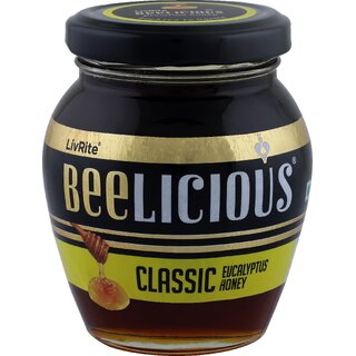                       Beelicious  Classic Eucalyptus Honey  100 Natural  No Sugar Added  ISO  HALAL Certified  250g                                              