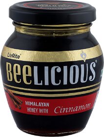 Beelicious  Himalayan Honey with Cinnamon  100 Natural  No Sugar Added  ISO  HALAL Certified  250g