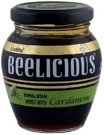 Beelicious  Himalayan Honey with Cardamom  100 Natural  No Sugar Added  ISO  HALAL Certified  250g