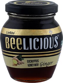 Beelicious  Eucalyptus Honey with Ginger  100 Natural  No Sugar Added  ISO  HALAL Certified  250g