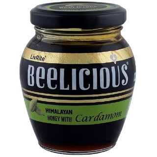 Beelicious  Himalayan Honey with Cardamom  100 Natural  No Sugar Added  ISO  HALAL Certified  250g