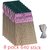 Darshini Herbal jhuna pooja Agarbatti 8 pack 640 pc for with free gifty catton wicks pooja batti 100 pc
