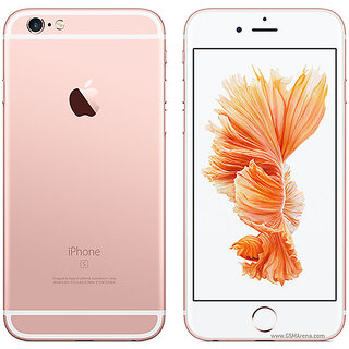                       (Refurbished) APPLE IPHONE 6S  (128 GB Storage, ROSE GOLD)  - Superb Condition, Like New                                              