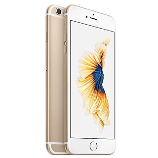                       (Refurbished) APPLE IPHONE 6S PLUS (128 GB Storage, GOLD) - Superb Condition, Like New                                              