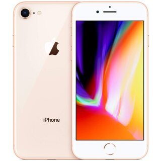                       (Refurbished) Apple iPhone 8 (64 GB Storage, Gold)  - Superb Condition, Like New                                              