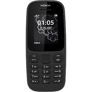                       (Refurbished) Nokia 105 DS (Dual Sim, 1.7 inches Display, Black)- Superb Condition, Like New                                              