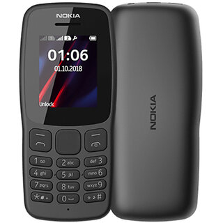                       (Refurbished) Nokia 106 (Dual Sim, 1.8 inches Display) -  - Superb Condition, Like New                                              