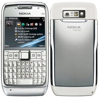                       (Refurbished) Nokia E71 (Single SIM, 2.36 Inch Display) - Superb Condition, Like New                                              