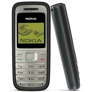                       (Refurbished) Nokia 1200  (Single SIM, 1.2 Inch Display, Assorted Color) - Superb Condition, Like New                                              
