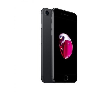                       (Refurbished) Apple iPhone 7 (128 GB, Black) - Superb Condition, Like New                                              