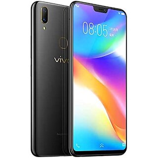                       (Refurbished) Vivo Y85 (Black, 6 GB RAM, 128 GB Storage) - Superb Condition, Like New                                              