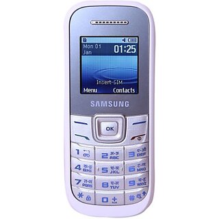                       (Refurbished) Samsung Guru E1200 (Single Sim, 1.5 inches Display) -  - Superb Condition, Like New                                              