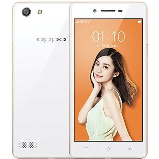                       (Refurbished) OPPO A33 (3 GB RAM, 32 GB Storage, White) - Superb Condition, Like New                                              