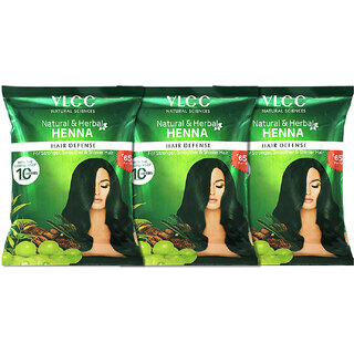                       VLCC Natural  Herbal Henna - 120 g ( Pack of 3 )                                              