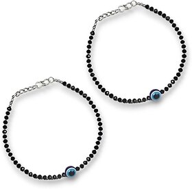 CHARMING Stone Anklet (Pack of 2)