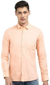 Modernity Men Pink Solid Regular Fit Shirt