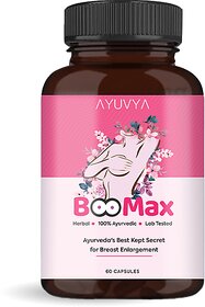 Ayuvya Boomax Capsules Boob Growth Capsule for Perfect Look for Women