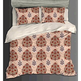                       YTC BEDSHEETS for 1Queen Size Bed 90 X 100 Inches Approx with 2 Pillow Covers18 X 30 Inches Approx Solid Print Multicolo                                              