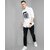 Modernity Men White Printed Regular Fit Shirt