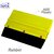 Iota, Plastic Squeegee Decal Wrap Applicator, Yellow Color, Pack of 2, Sqz205