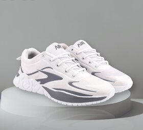 Cogs White Sports Shoes For Men