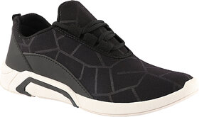 Cogs Black Sports Shoes For Men
