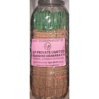                      Darshini Herbal Jhuna And Chandan Agrbatti ,insense stick agarbatti 600 g                                              