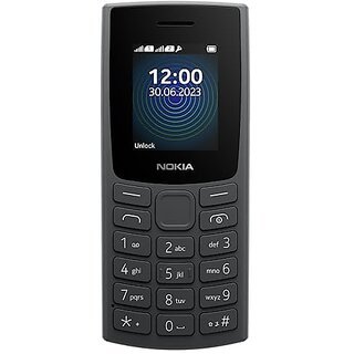 Nokia 110 with Built-in UPI App and Scan  Pay Feature (Dual Sim 1000 mAh Battery, 1.8 Inch Display, Charcoal)