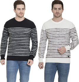 PULAKIN Men Sweaters Multicolor