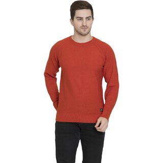 PULAKIN Men Sweaters Red