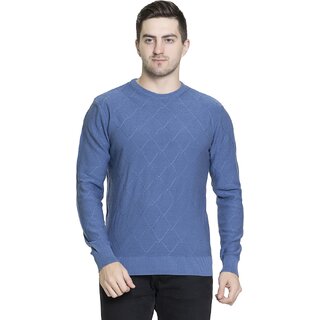 PULAKIN Men Sweaters Blue