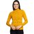 PULAKIN Yellow Nylon Sweater Women